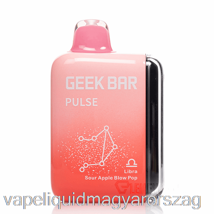 Geek Bar Pulse 15000 Eldobható Savanyú Alma Blow Pop Vape E Cigi